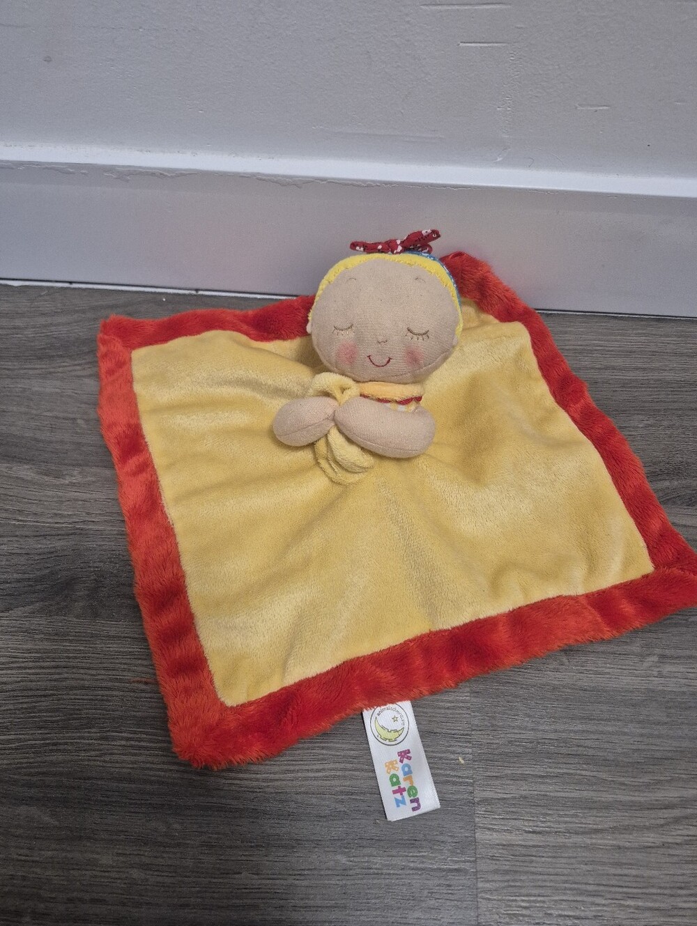 *5/$25* Karen Katz Baby Doll Security Blanket Lovey